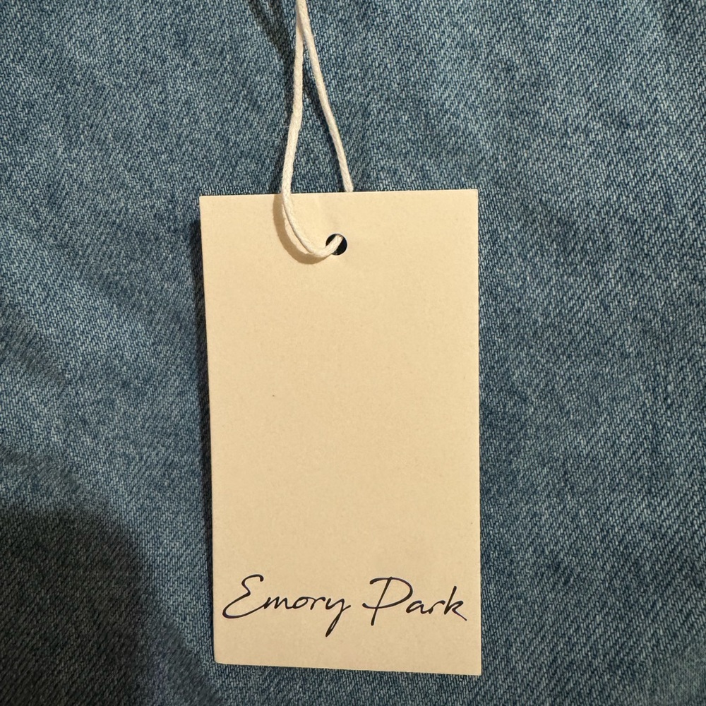 Emory Park Blue Halter Mini Dress - Picture 5 of 7